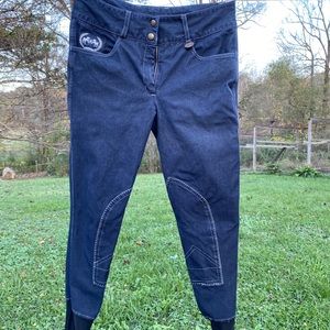 Equine Couture Bobbi denim breech 28